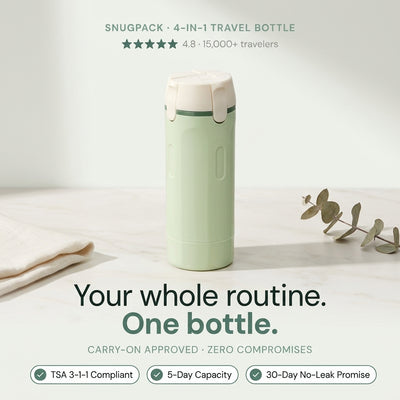 SnugPack™ - 4-in-1 Travel Bottle
