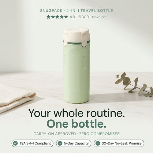 SnugPack™ - 4-in-1 Travel Bottle