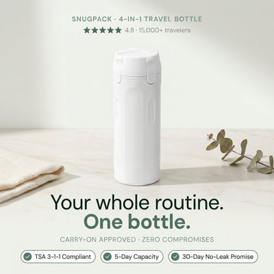 SnugPack™ - 4-in-1 Travel Bottle